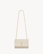 YSL Kate Medium in Grain De Poudre Embossed Leather
